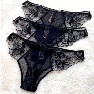 Victoria Secret VS LUXE Mesh & Lace Cheekini Panty